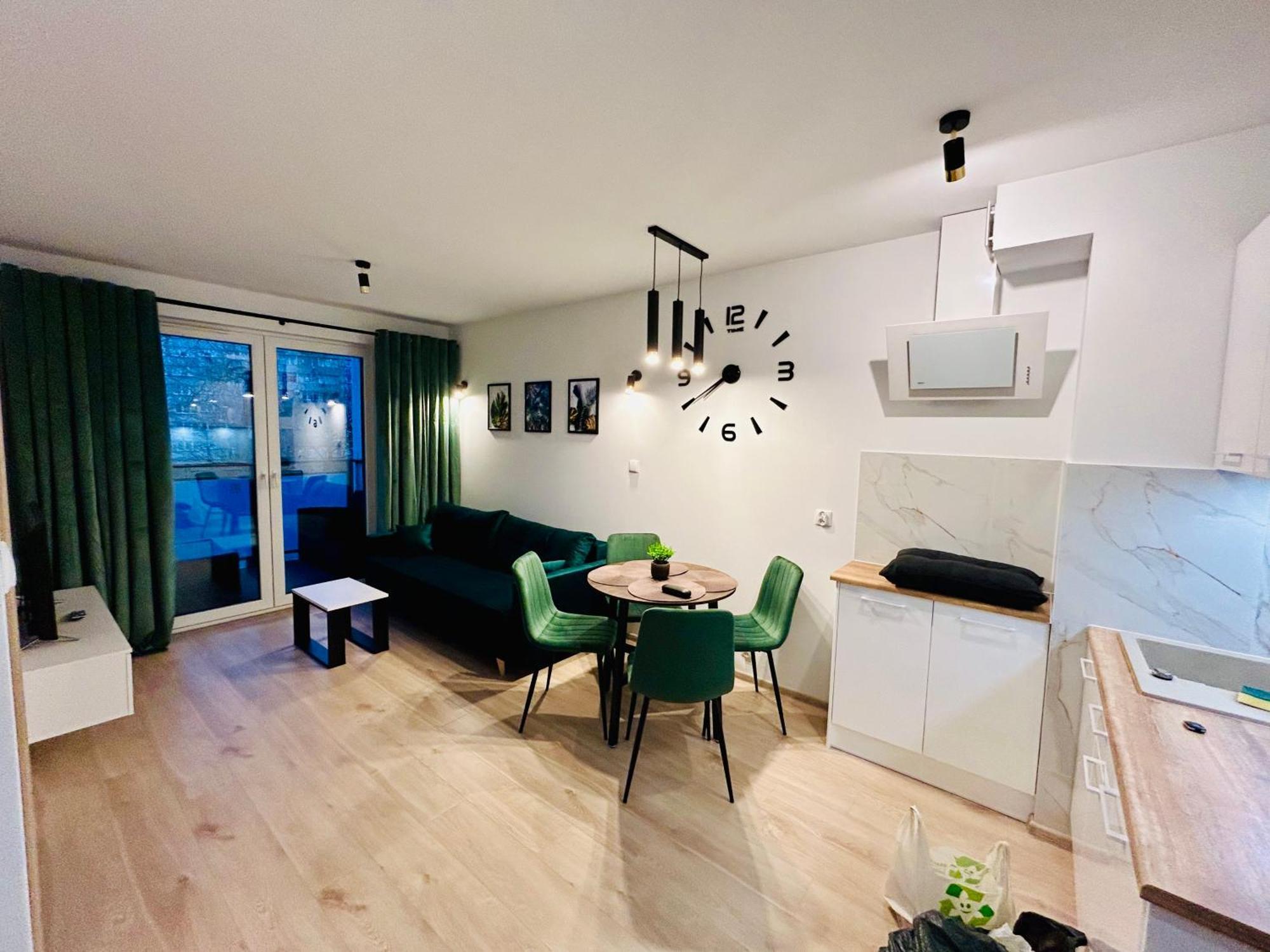 Apartment Green With Private Bike Storage Świnoujście Екстериор снимка