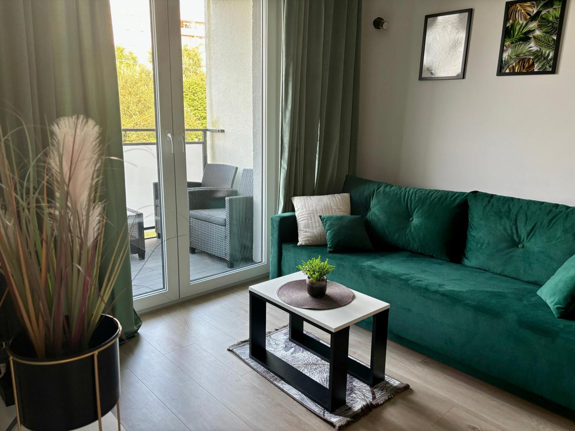 Apartment Green With Private Bike Storage Świnoujście Екстериор снимка